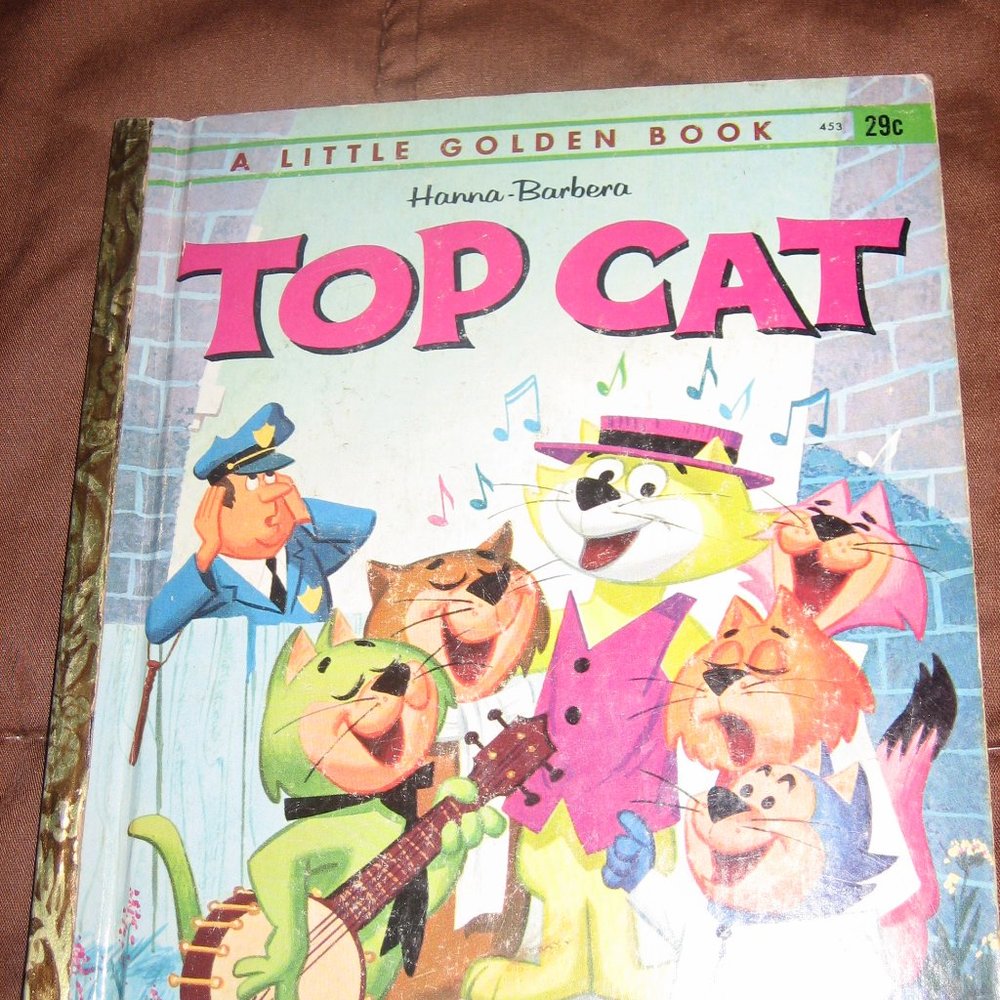 Vintage Little Golden Book--Top Cat